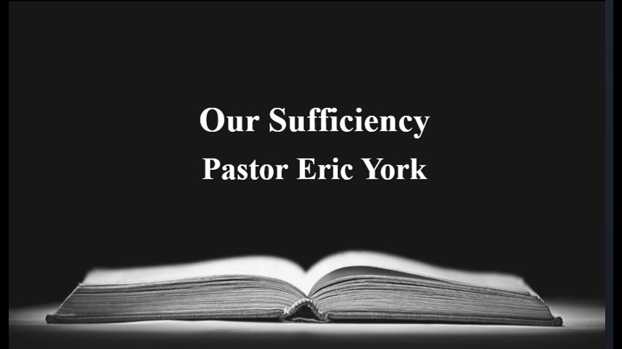 Our Sufficiency