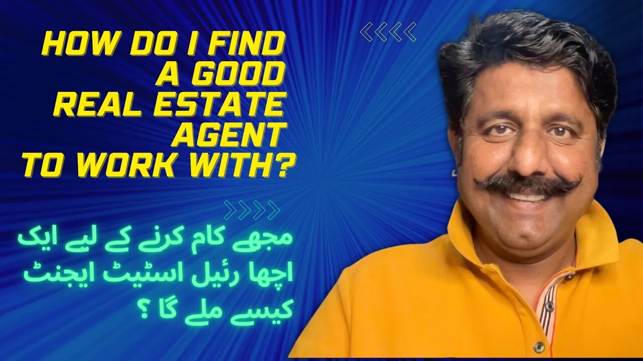 how do i find a good real estate agent to work with #topnewstoday