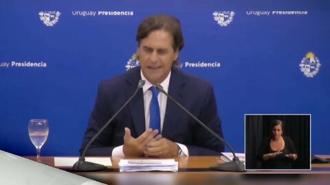 Algo de la conferencia de prensa del presidente Lacalle Pou - Defendiendo a la LUC