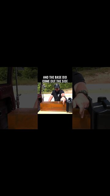 300 HAM'R Controlled Chaos Barrier Test. #shorts