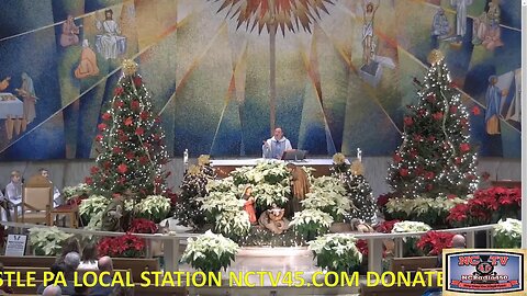 NCTV45 CATHOLIC MASS FROM HOLY SPIRIT PARISH (ST VITUS SITE) 9 AM SUNDAY JAN 8 2023