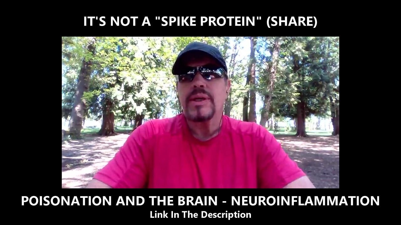 IT'S NOT A SPIKE PROTEIN & POISONATION AND THE BRAIN - NEUROINFLAMMATION (SHARE)