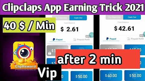 How to earn in clipclaps 2022 | clipclaps app | Redeem code | Payment | clipclaps app hack trick