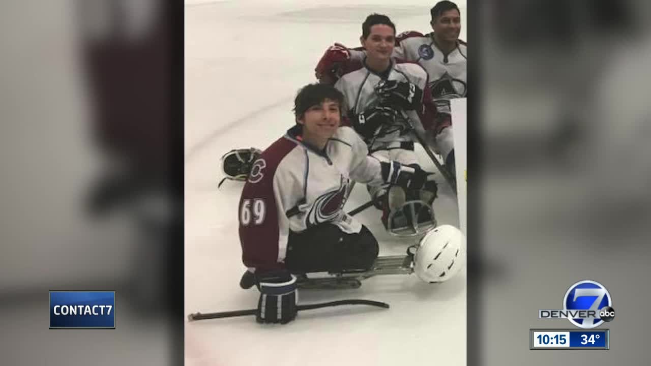 Adaptive hockey player’s custom sled stolen in Highlands Ranch