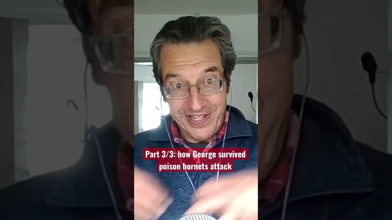 How George Monbiot survived poison hornets attack! 😱