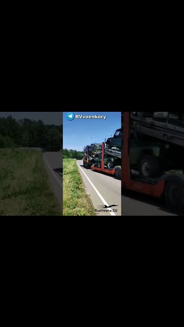 2nd "Traffic train" of Operation Z for the front lines are on the way to Donbass