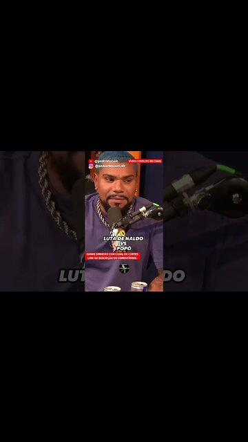 LUTA DE BOXE ENTRE NALDO BENNY E POPÓ #shors #naldobenny #popó #luta