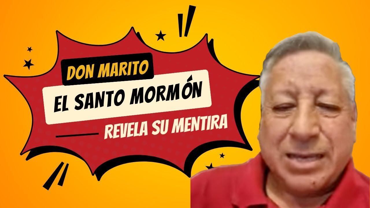 Santo mormon admite su mentira