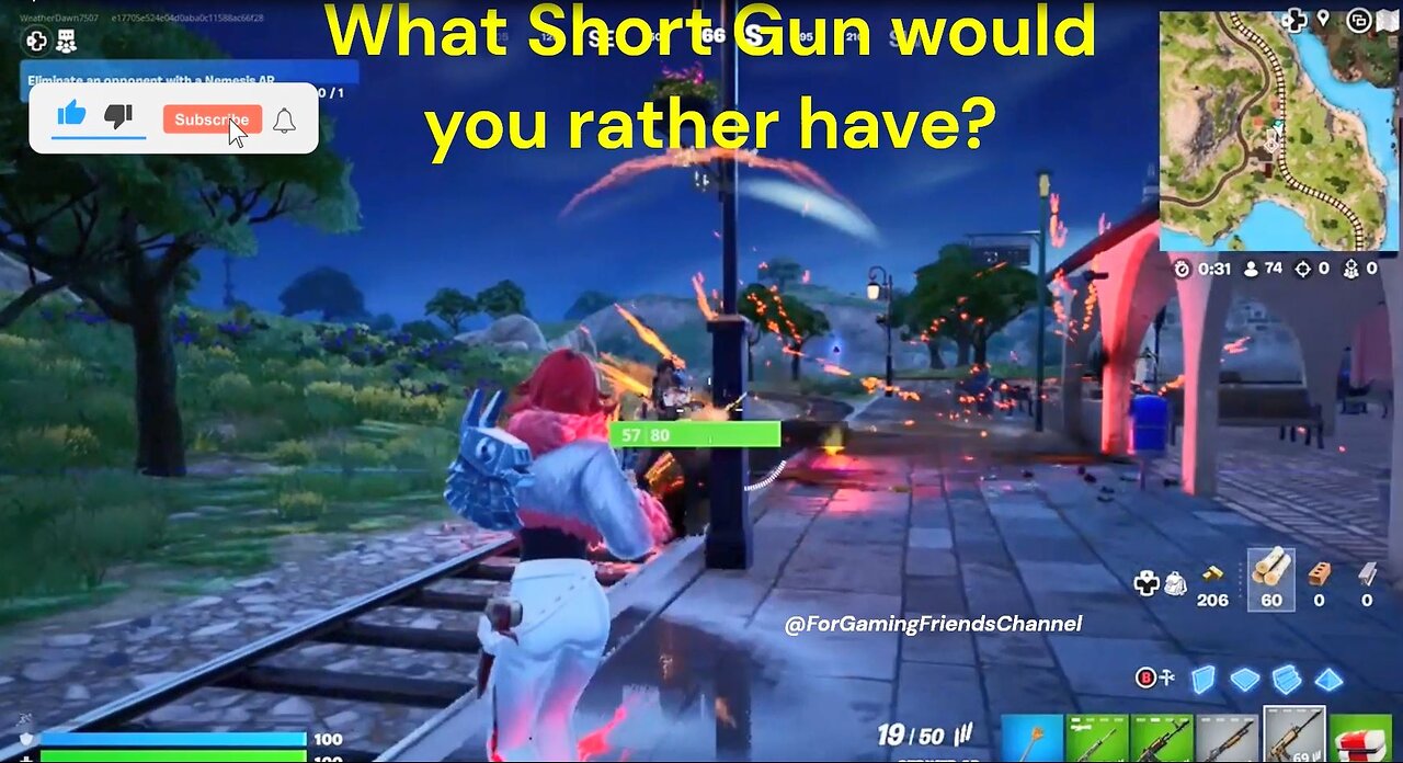 Which Short Gun would you rather have? Fortnite @ForGamingFriends