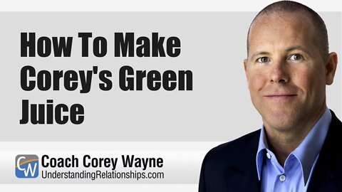 How To Make Corey's Green Juice