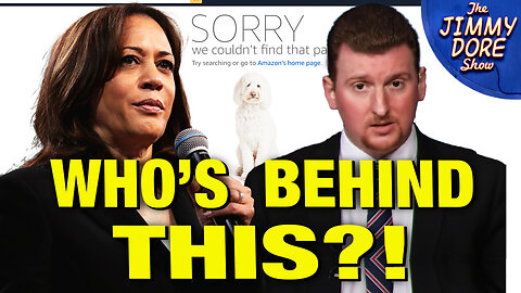 Amazon DISAPPEARS Journalist’s Book About Kamala Harris! w/ Caleb Maupin