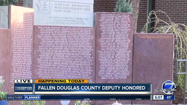 Fallen Deputy Zackari Parrish to be honored at Colorado Law Enforcement Memorial