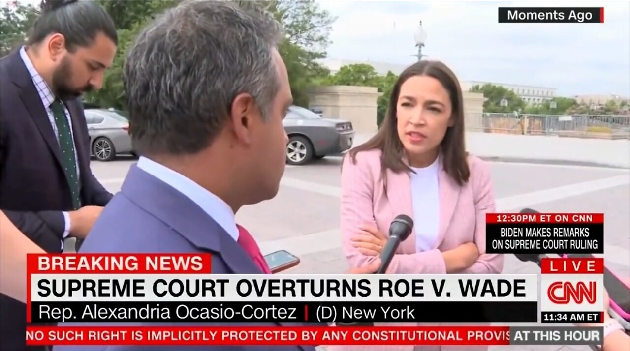 AOC: SCOTUS Endangered The Lives Of All Birthing People