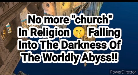 No More "church" in Church!