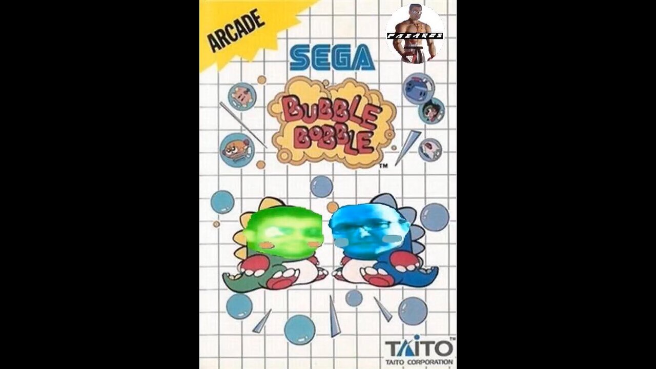 Fazares e Michele Duraccio recensione BUBBLE BOBBLE SEGA MASTER SYSTEM