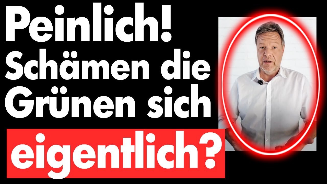 UNFASSBAR! Robert Habeck und die Grünen blamieren sich wieder!@Politik kompakt🙈