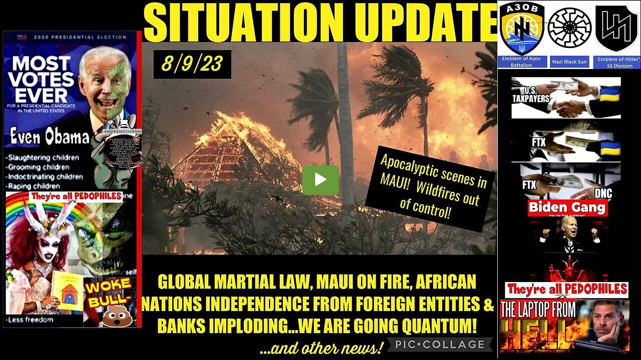 SITUATION UPDATE 8/9/23 (Related links and info in description)