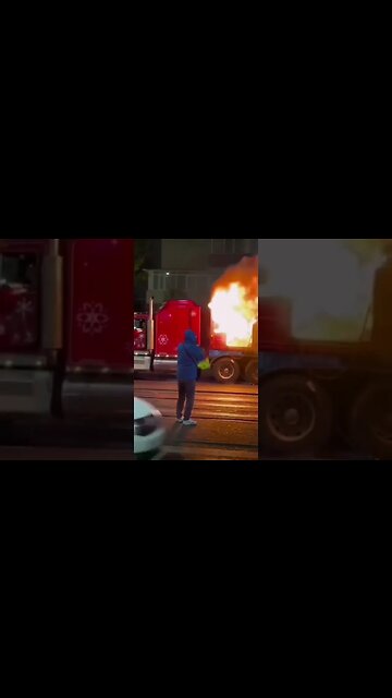 Coca-Cola truck....badluck