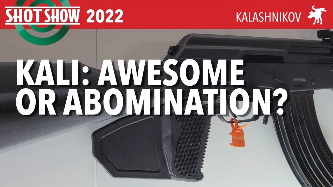 KALI-103 California Complaint AK at Shot Show 2022