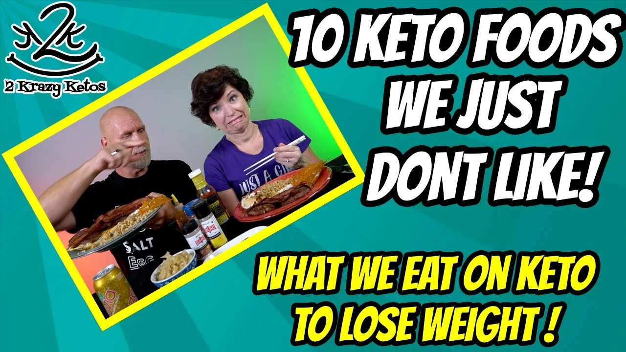 10 Keto foods we just DONT like | Someone had an accident | What we eat on keto to lose weight