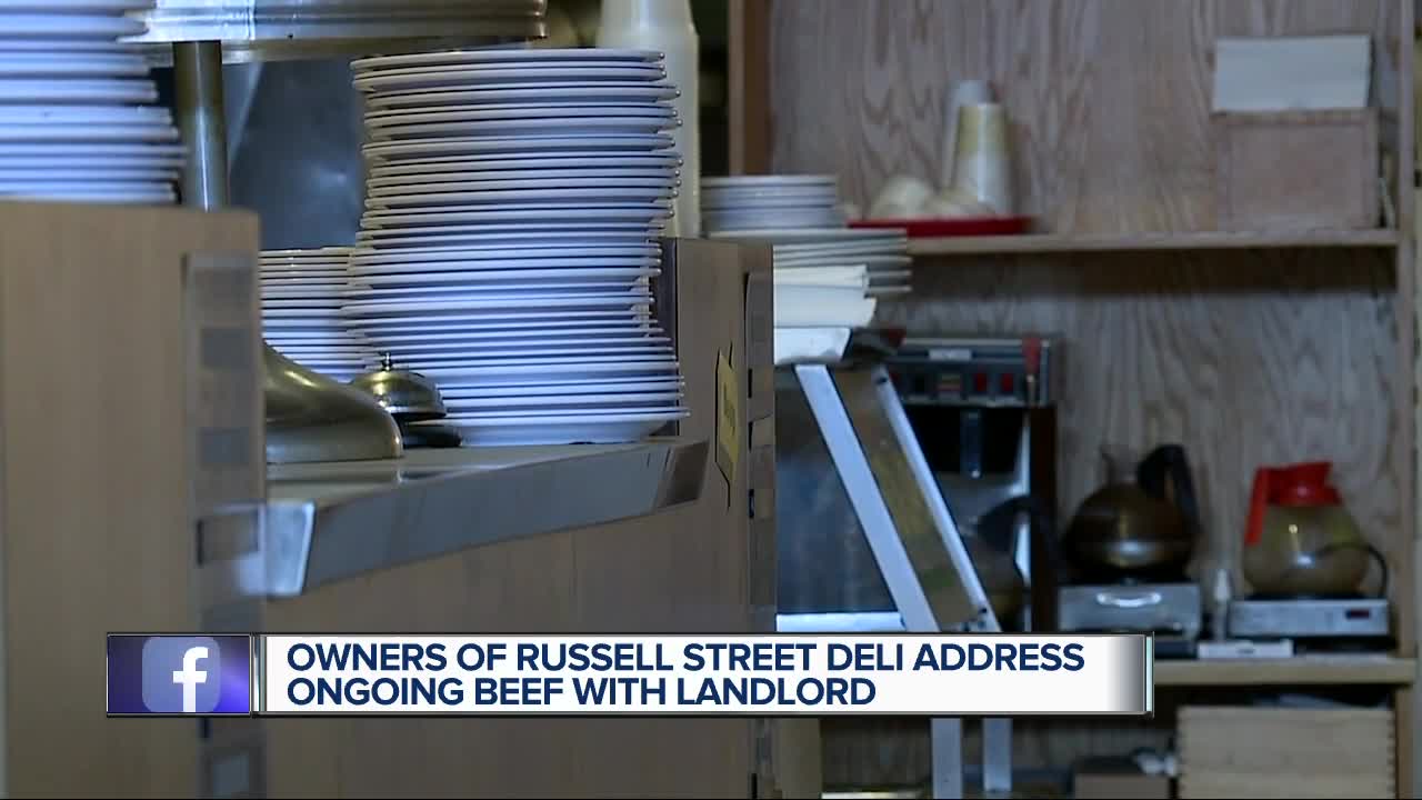 Owners of Russell Street deli address ongoing beef with landlord