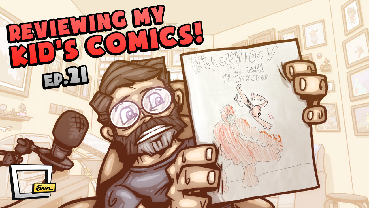 Reviewing my 9-Year-Old's Comics: The Black Widow and the Tank of Torcher