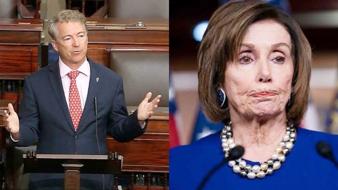 Congress Sits SILENT as Rand Paul UNVEILS New Facts on Pelosi and the Entire Democrats!!