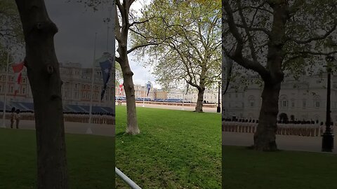 King Charles birthday. Trooping the colours rehearsal 17th May 2023 ultra HD