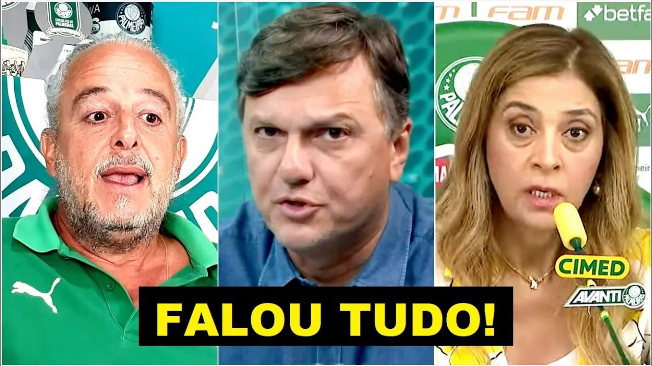 "A Leila Pereira TIROU DA TOCA um cara que..." Paulo Nobre DESABAFA, e Mauro Cezar ANALISA Palmeiras