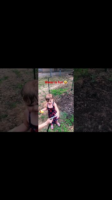 First hose experience 💧 😂