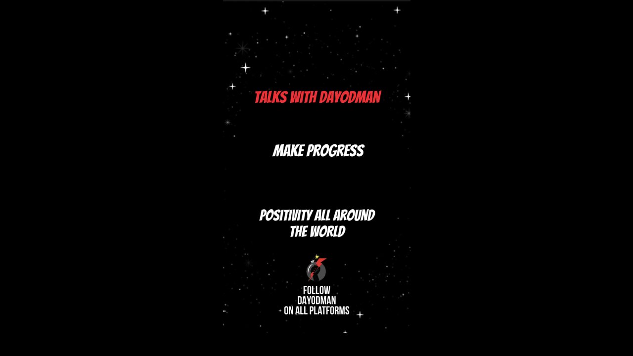 Make Progress #dayodman #progress #growth #keepgoing #eeyayyahh