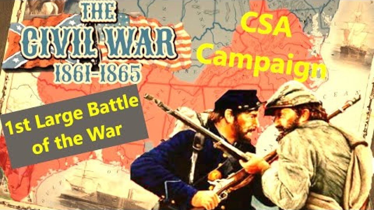 Grand Tactician Confederate Campaign 05 - Spring 1861 Campaign - Very Hard Mode - Battle of Cairo