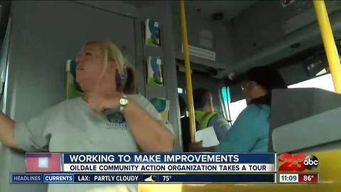 Oildale Community Action Organization takes a tour