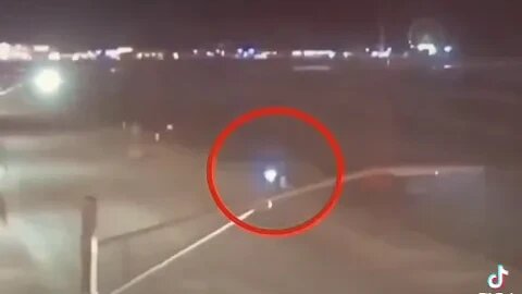 Something crossing the road.