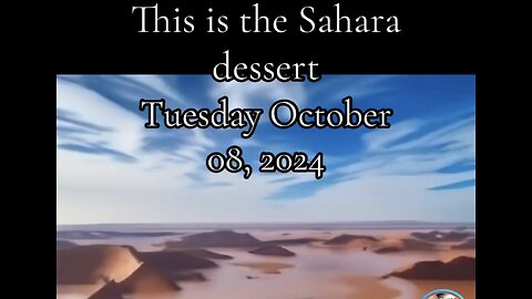Then God Made Rivers In The Sahara *** ( Prophecy Fulfilled )