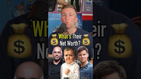 HASBULLA’S NET WORTH AND MORE! #shorts #joerogan #hasbulla #theovon #networth #money #guessinggame