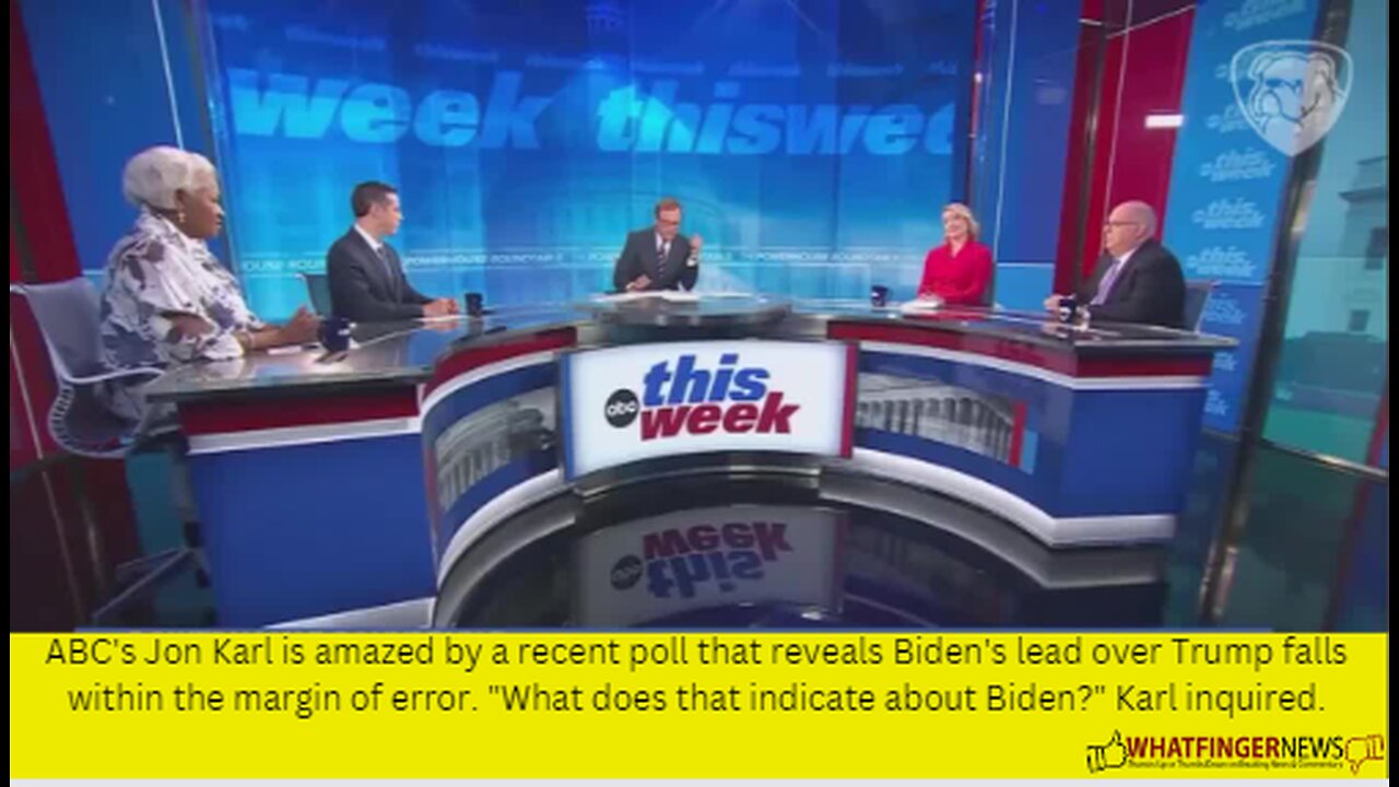 ABC's Jon Karl is amazed by a recent poll that reveals Biden's lead over Trump fall