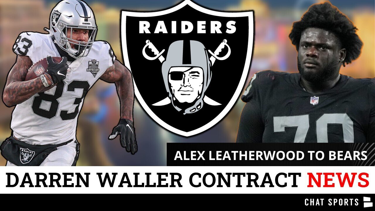 Darren Waller contract extension news & find out how the Bears helped the Raiders