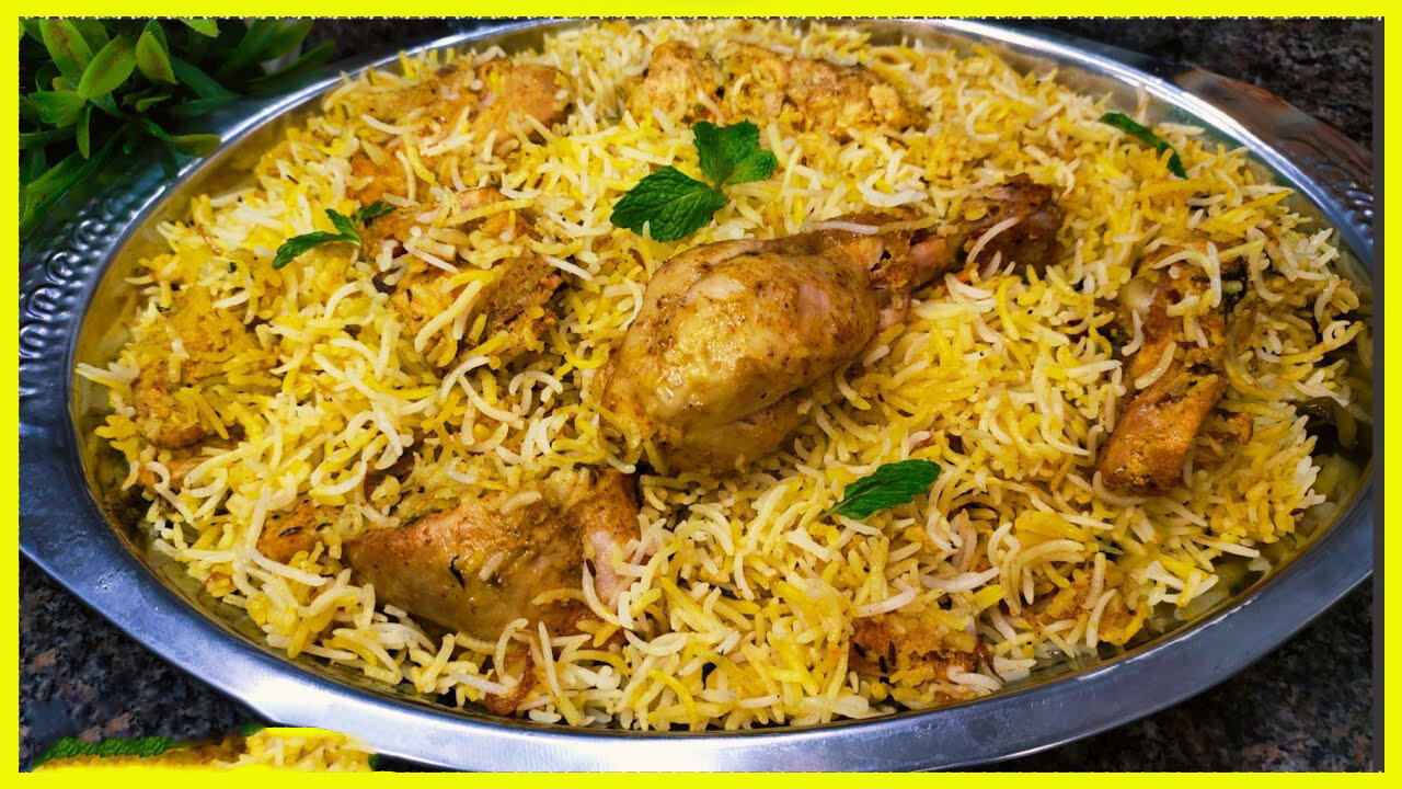 Chicken Dum Biryani Recipe / World Famous Hyderabadi Chicken Dum Biryani