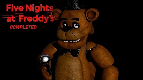 Five Night's at Freddy's Full game completed Night 1 to 5!