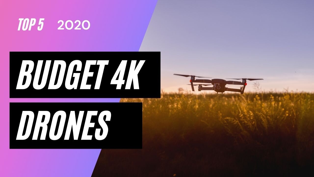 TOP 5 BEST 4K CAMERA DRONES of 2020