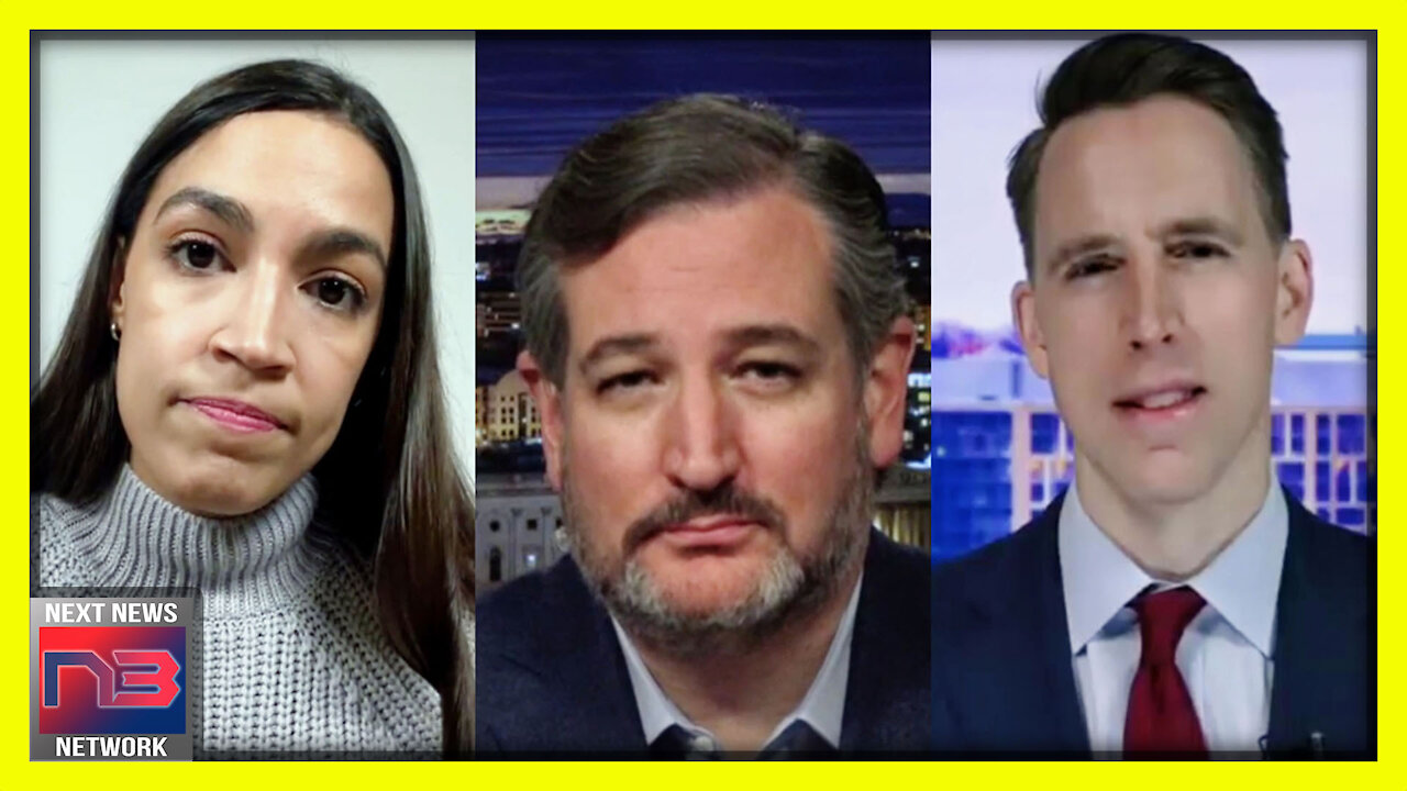 SICK! AOC’s Latest Attack On Senators Cruz & Hawley PROVES She Needs Mental Help