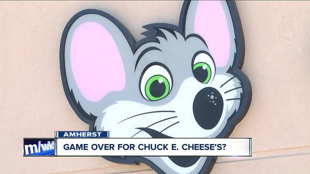 Game over for Chuck E Cheese's in Amherst?