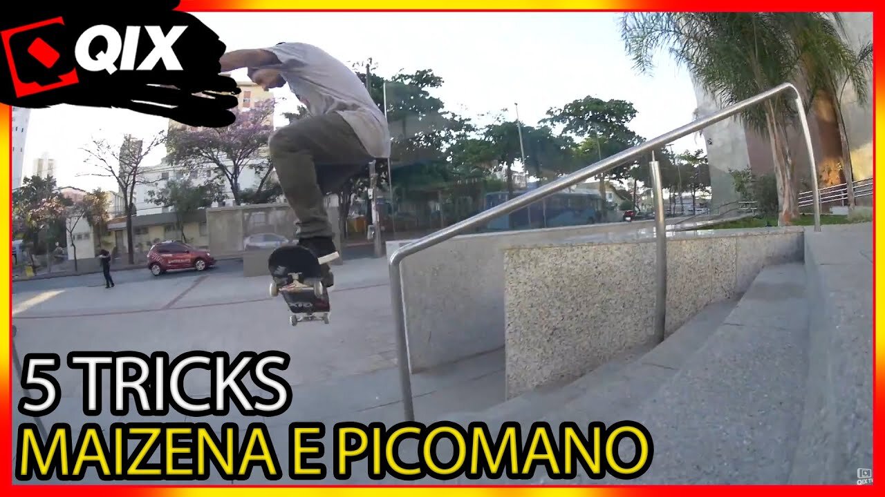 5 Tricks em Dose Dupla - Maizena e Picomano 🛹