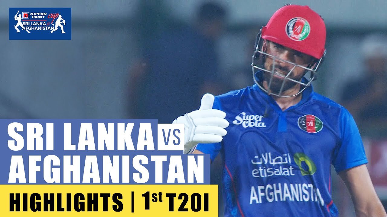 Afghanistan Tour Of Sri Lanka | 1st T20I | Highlights | 17th February 2024