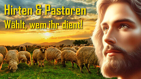 Hirten und Pastoren… Ihr müsst jetzt wählen, wem ihr dienen wollt ❤️ Liebesbrief von Jesus Christus