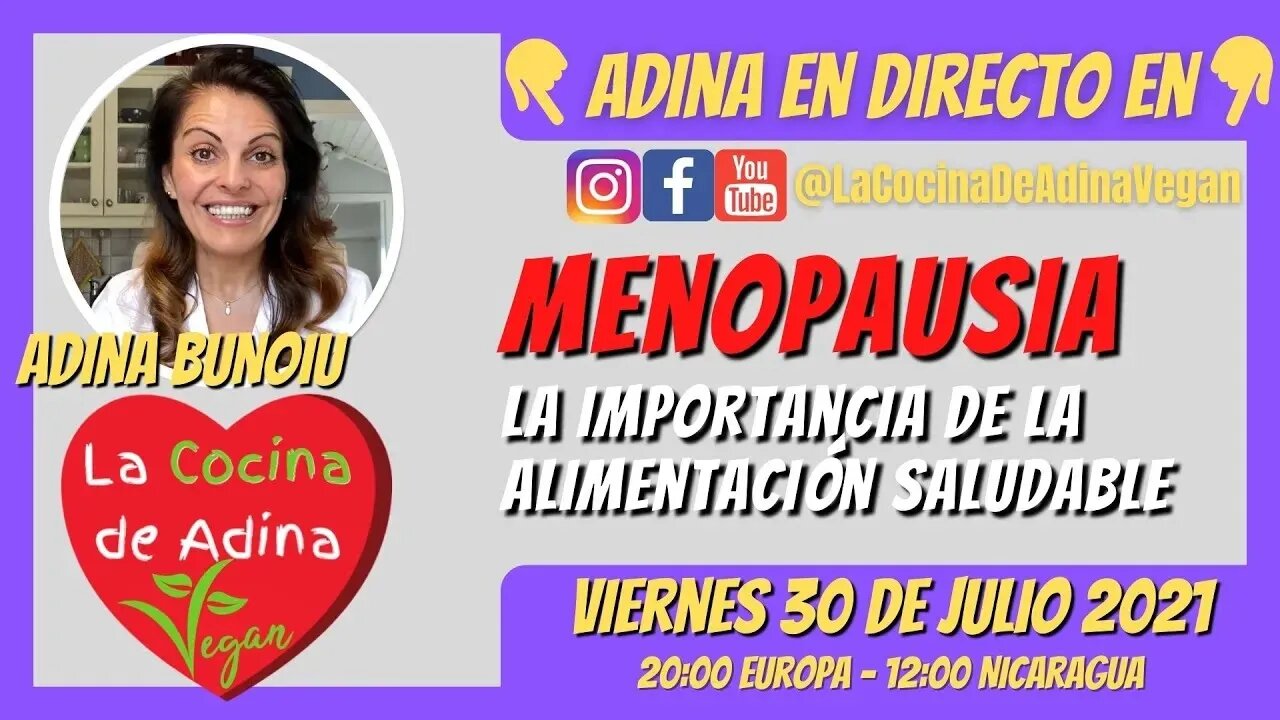 Menopausia y la importancia de la alimentación saludable 💖 | Mujeres en Menopausia