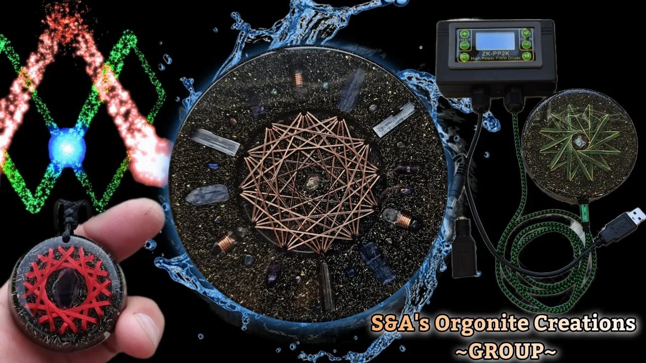 Elite Orgonite Creations Fb Group- Check it out ⚛️❄️✨️💞🕉♾️🥨