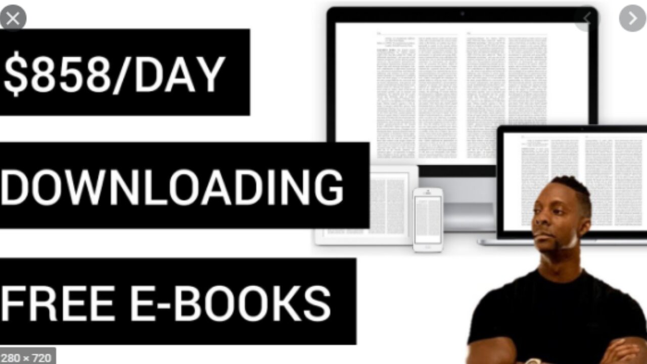 Earn $858 FOR FREE Downloading E-Books [Make Money Online in 2021]