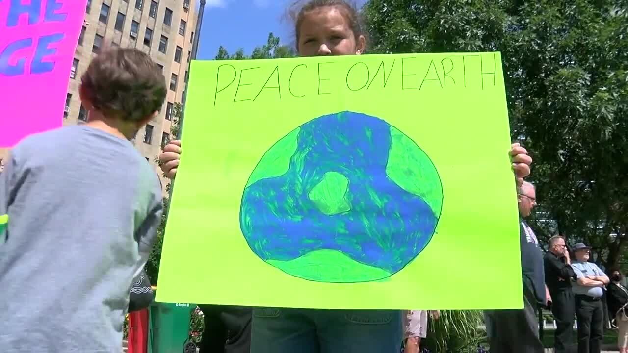 Prayer for peace to end violence in Buffalo